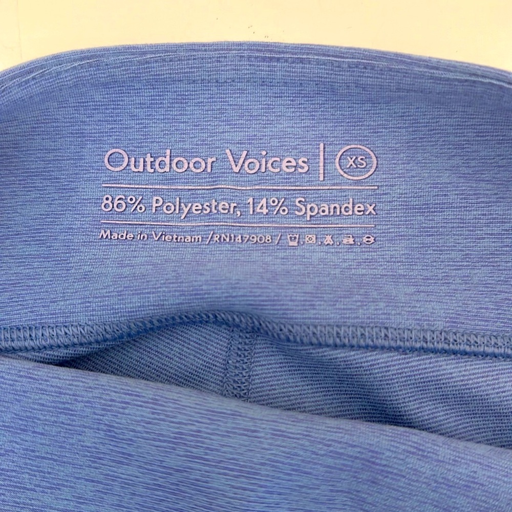 Outdoor Voices Lilac Leggings XS